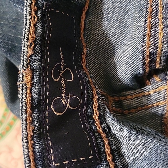 Jessica Simpson mid rise Sunshine Skinny jean 33 - Picture 5 of 7